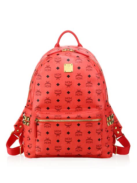 red mcm bag replica|mcm bag clearance.